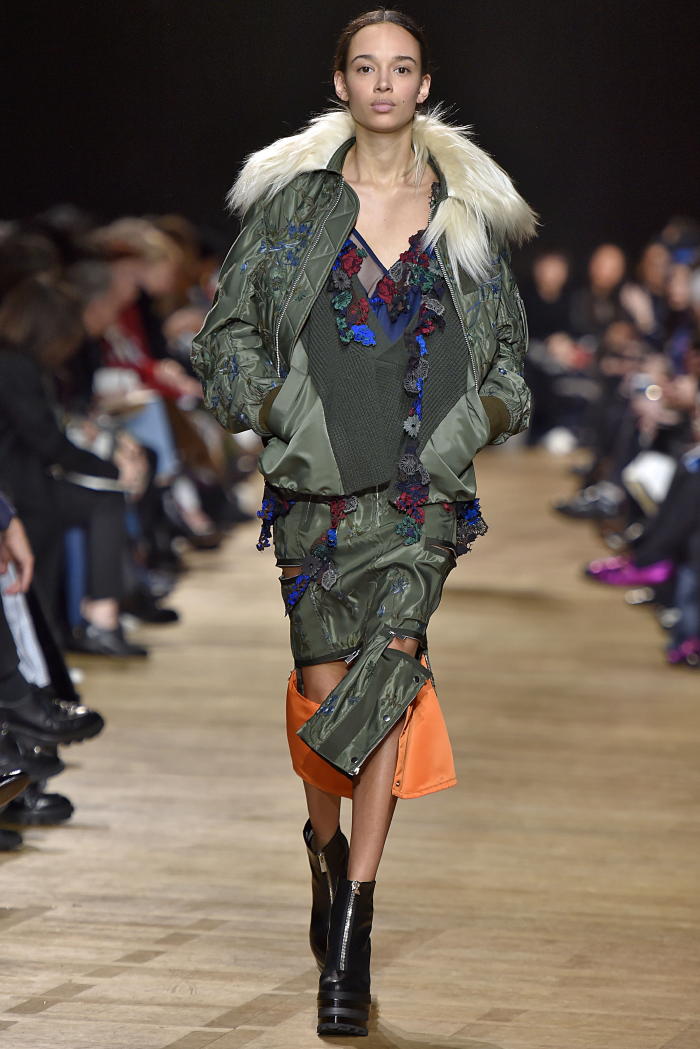 サカイ（sacai）2017／2018年秋冬コレクション○2017／2018年秋冬パリ 