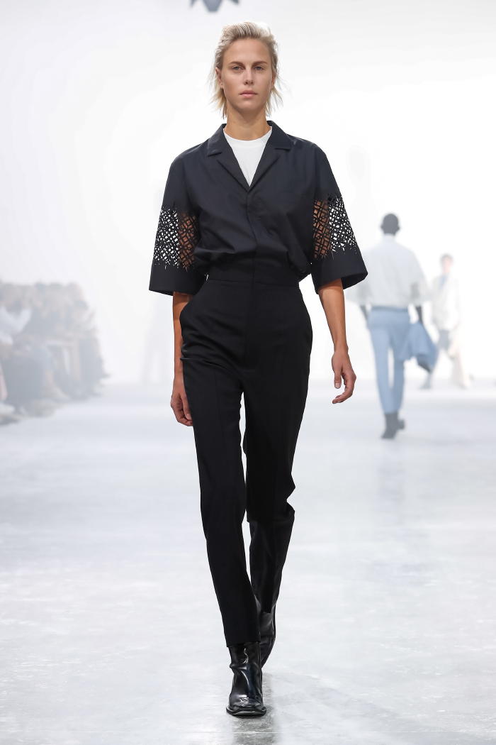 ☆HAIDER ACKERMANN ハイダーアッカーマン☆サイドストライプラインパンツ ハイダー アッカーマン（HAIDER ACKERMANN）2019年春夏コレクション