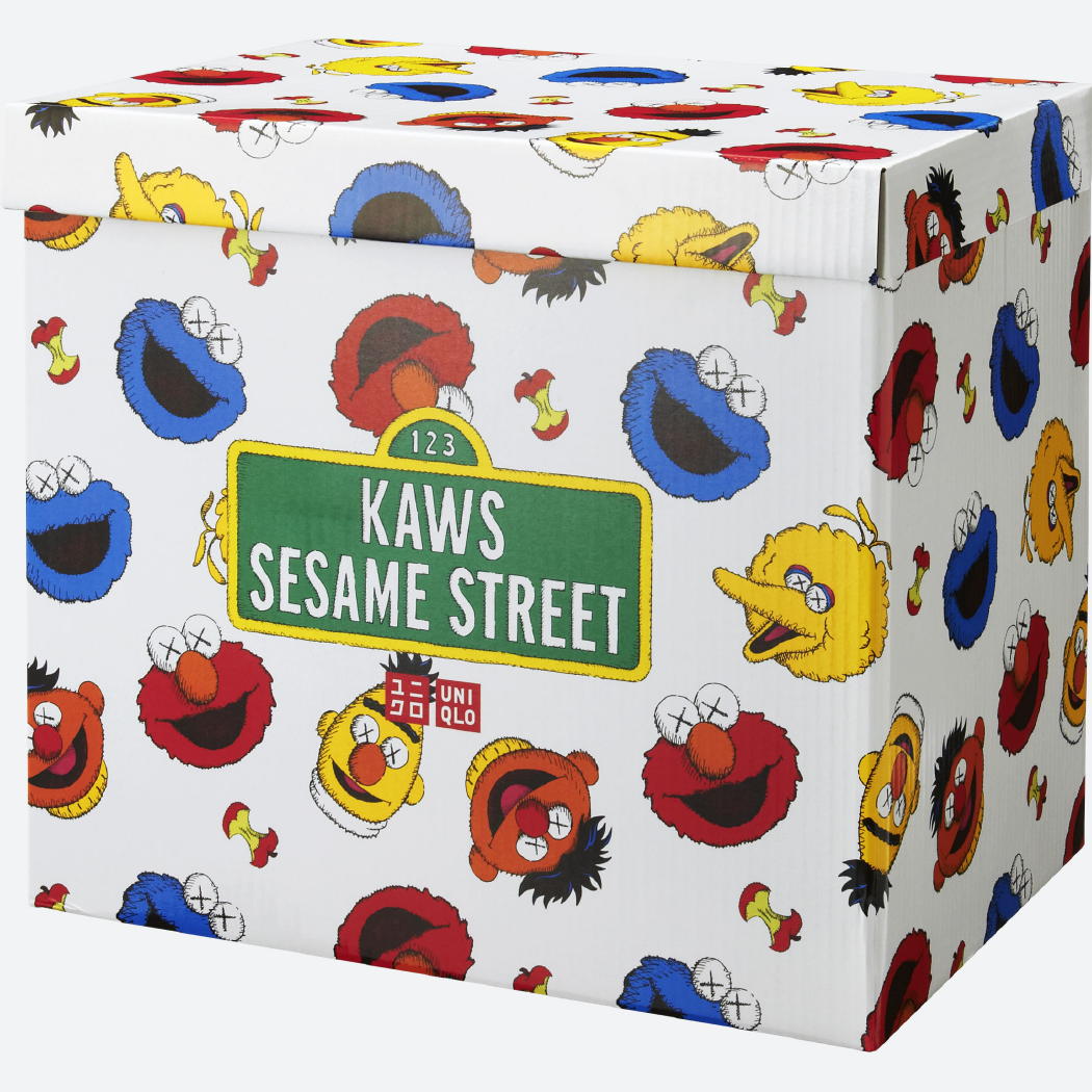 ユニクロが「UT」から、カウズとセサミストリートのコラボレーション  