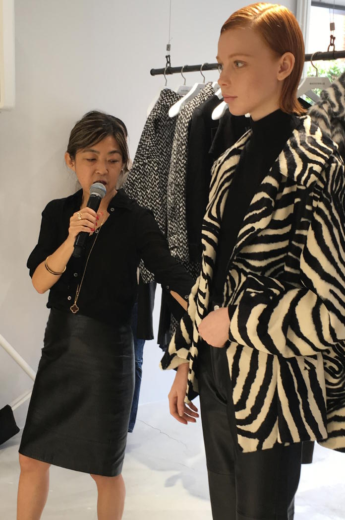 マディソンブルー（MADISONBLUE）が2019年秋冬コレクション展示会と 