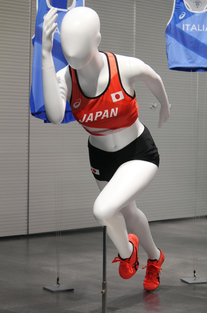 日本製 オフィシャルスポーツウェア asics アシックス」東京五輪日本