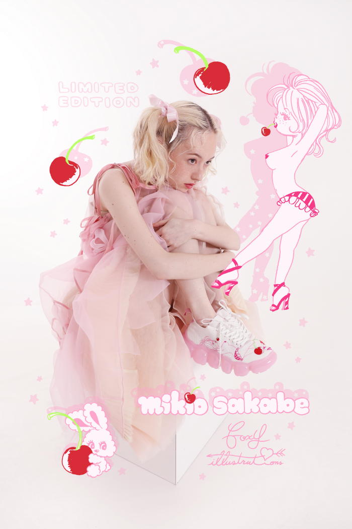 ミキオサカベ（MIKIOSAKABE）がフォクシー イラストレーションズと  